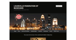 Desktop Screenshot of louisvillemusicians.org
